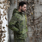 Tactical Multicam Tropic Camo Hunting Jacket MTP Ripstop Field Hunting Jakcet MTP for Outdoor Hunting Jacket with Hoody