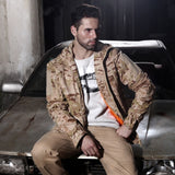 Tactical Multicam Tropic Camo Hunting Jacket MTP Ripstop Field Hunting Jakcet MTP for Outdoor Hunting Jacket with Hoody