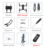 Eachine E58 WIFI FPV With Wide Angle HD Camera High Hold Mode Foldable Arm RC Quadcopter RTF Drone VS VISUO XS809HW