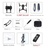 Eachine E58 WIFI FPV With Wide Angle HD Camera High Hold Mode Foldable Arm RC Quadcopter RTF Drone VS VISUO XS809HW