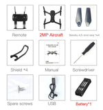 Eachine e58 wifi fpv com verdadeiro 720 p/1080 p câmera grande angular hd modo de retenção alta braço dobrável rc zangão quadcopter rtf vs s9hw m69
