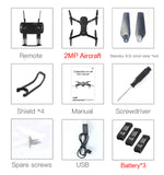 Eachine e58 wifi fpv com verdadeiro 720 p/1080 p câmera grande angular hd modo de retenção alta braço dobrável rc zangão quadcopter rtf vs s9hw m69