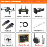 4K GPS Drone Camera 2-Axis Anti-Shake Servo Gimbal Quadcopter Profesional Dron Quadrocopter VS SG906 PRO FIMI Zino dropshipping