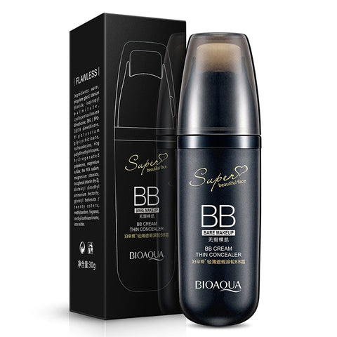 BIOAQUA Thin Roller BB Cream Nude Make-Up Concealer Isolation CC Cream Strong Whitening Moisturizing Natural Makeup Long-Lasting
