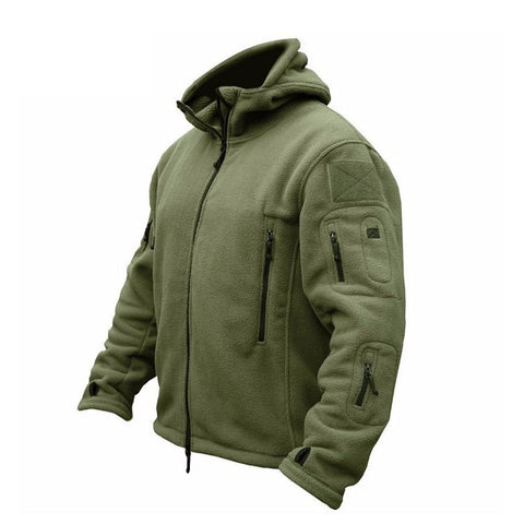 ZOGAA Military Men Fleece Tactical Jacket Outdoor Polartec Thermal Breathable Sports Hiking Polar Jacket Coat jacket men S-3XL