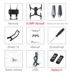 Eachine E58 WIFI FPV With Wide Angle HD Camera High Hold Mode Foldable Arm RC Quadcopter RTF Drone VS VISUO XS809HW