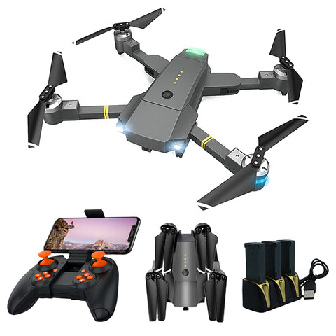 Gloabl Drone FPV Drones with Camera Wide Angle HD 1080P Hight Hold Mode WIFI Dron RC Drone X Pro Quadrocopter Gift VS E58