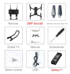 Eachine e58 wifi fpv com verdadeiro 720 p/1080 p câmera grande angular hd modo de retenção alta braço dobrável rc zangão quadcopter rtf vs s9hw m69
