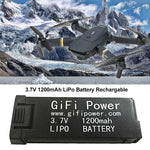 Power Lipo Battery E58 1200mAh 3.7V 1200mAh Replacement Electronic For JY019 S168 E58 M68