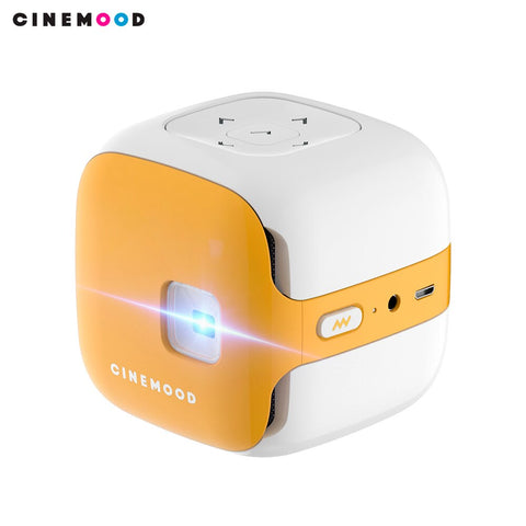 Cinemood LED Projector 600 lumen 3.5mm Audio  Pixels HDMI USB Mini Projector Home Media Player Youtube