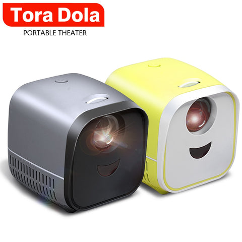 MINI LED Projector L1, Portable Projector, HDMI Video Proyector Support Full HD 1080P for Home Theater, High-end Gifts